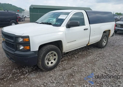 2014 Chevrolet Silverado 1500 Work Truck 1Wt из США, поврежденный, VIN 1GCNCPEH1EZ343309